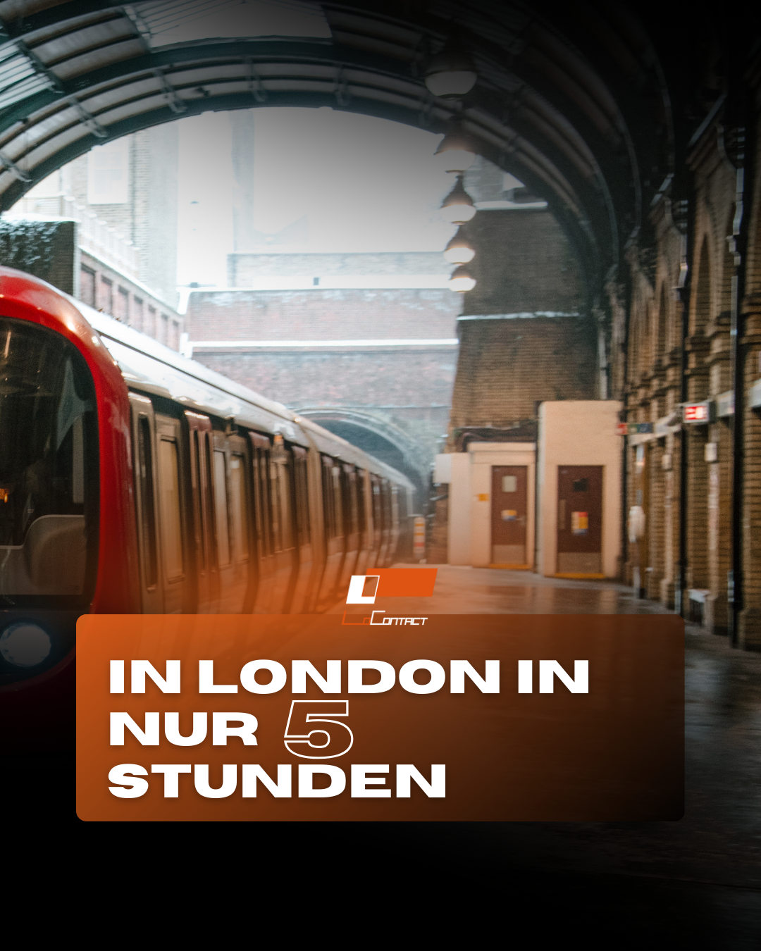 von Frankfurt nach London in nur 5 Stunden